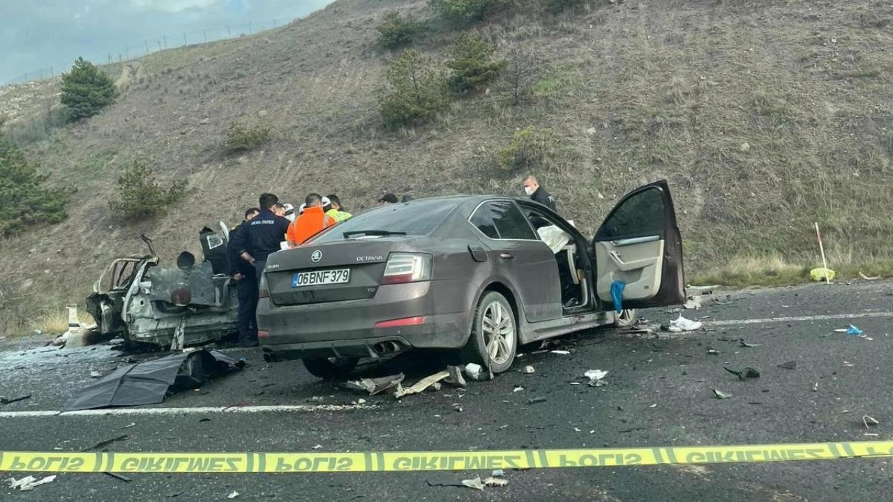 Ankara'da korkunç kaza: 5 ölü