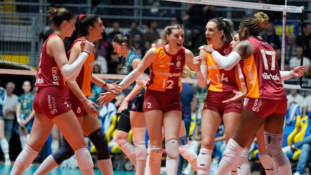 Galatasaray Daikin, CEV Kupası'nda şampiyonluğa koşuyor