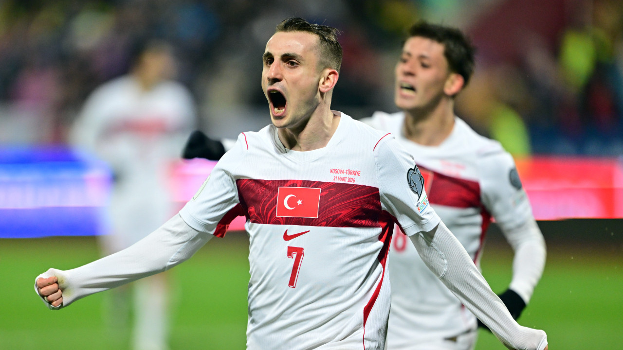 Kerem Aktürkoğlu, milli formayla gollerine devam ediyor