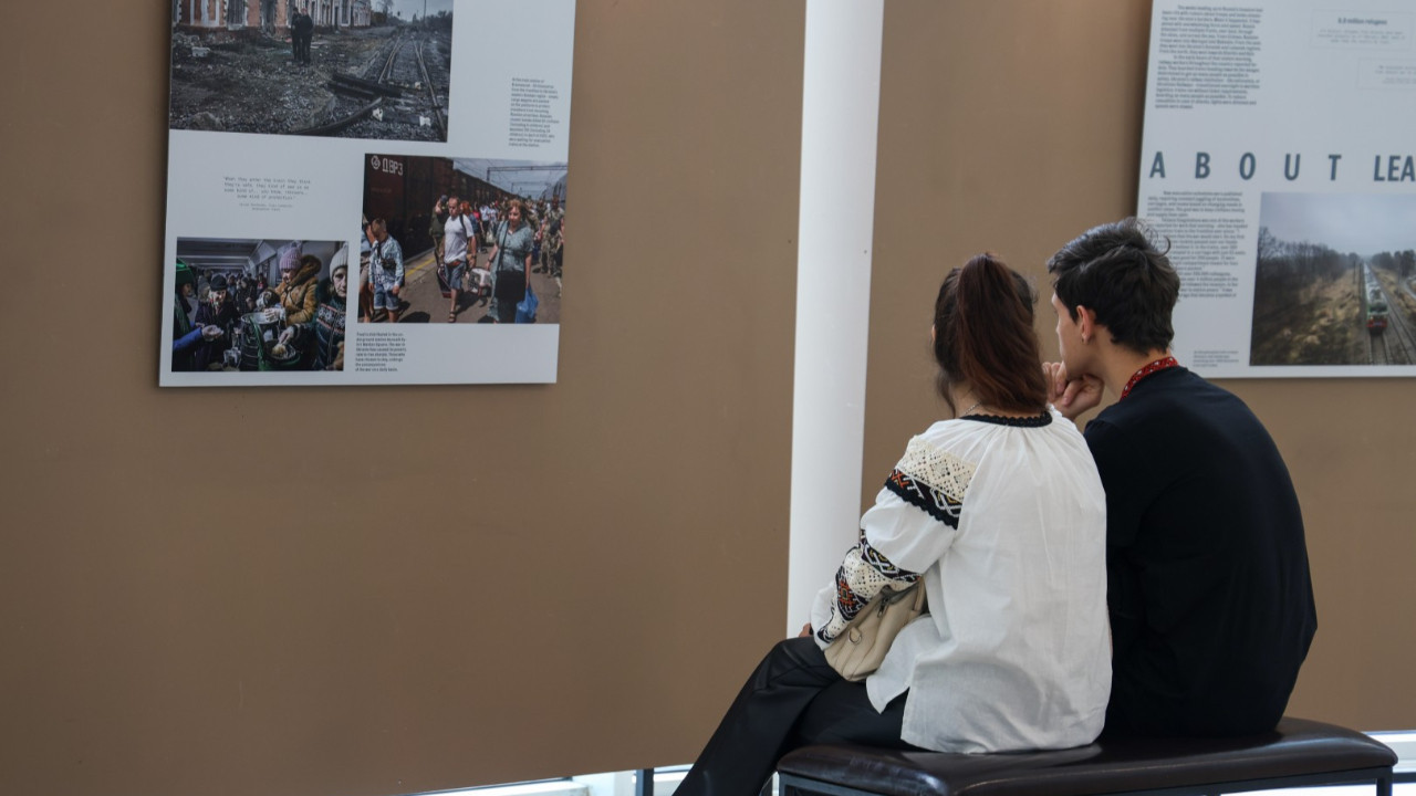 Ukrayna'nın demir insanları fotoğraf karelerinde