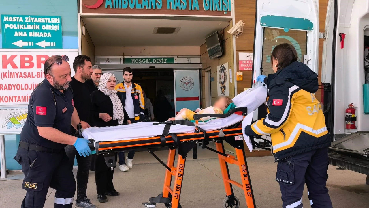 9 aylık bebeğin üzerine kaynar su döküldü