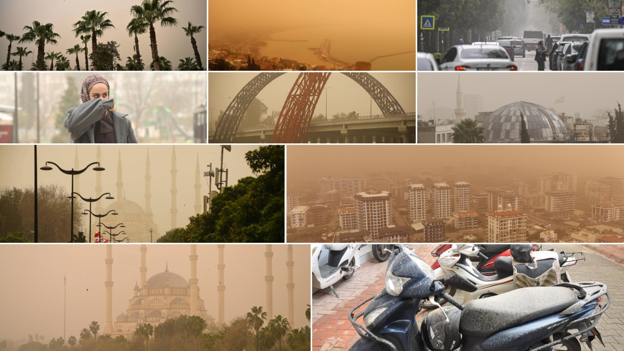 Çöl tozu Türkiye’yi vurdu: Gökyüzü turuncuya döndü, nefes almak zorlaştı