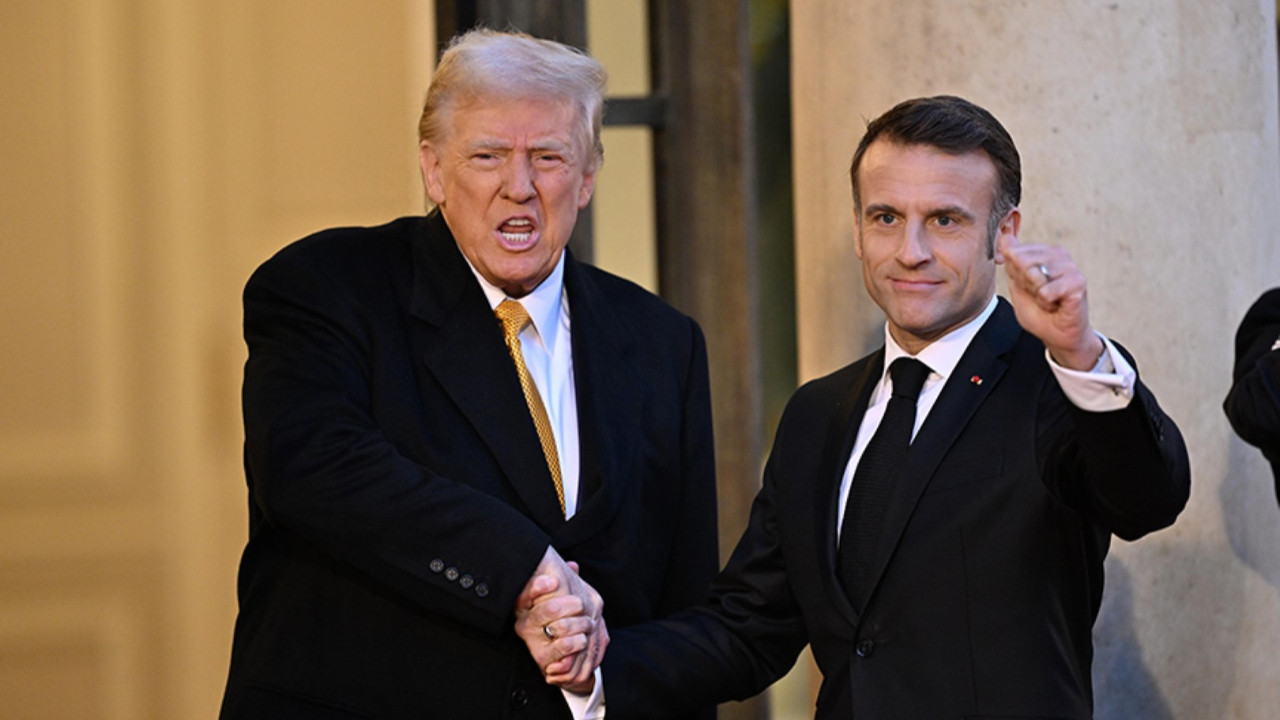 Macron'dan kendisiyle alay eden Trump'a: Biraz ciddi ol, her gün konuşma