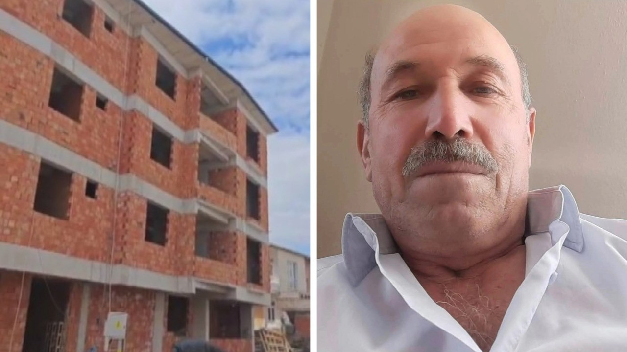 65 yaşındaydı, çalıştığı inşaatta düşüp öldü