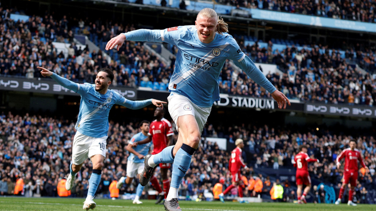 Manchester City, Liverpool'u madara etti! FA Cup'ta yarı finale çıktı: 4-0