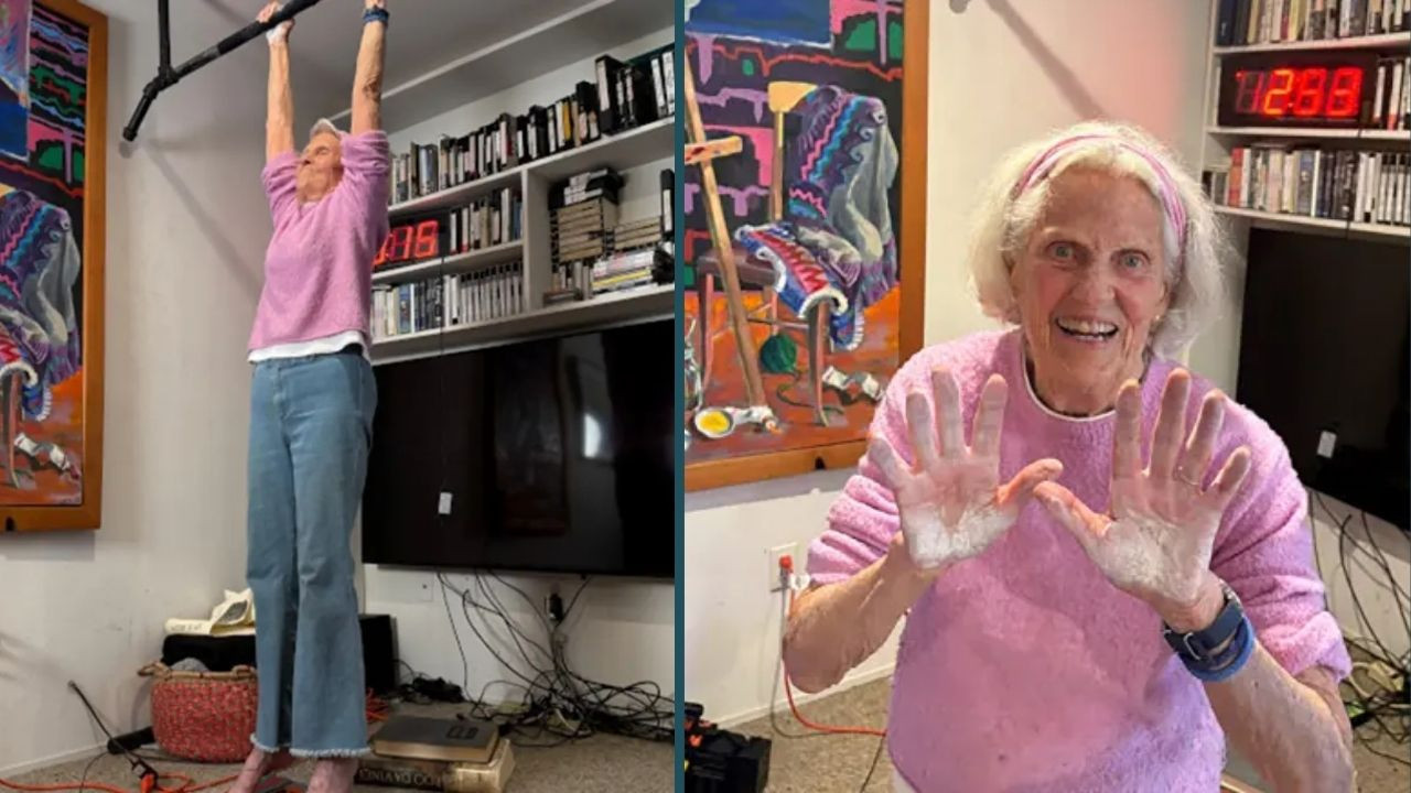 90 yaşında dünya rekoru kırdı, performansı herkesi şaşırttı