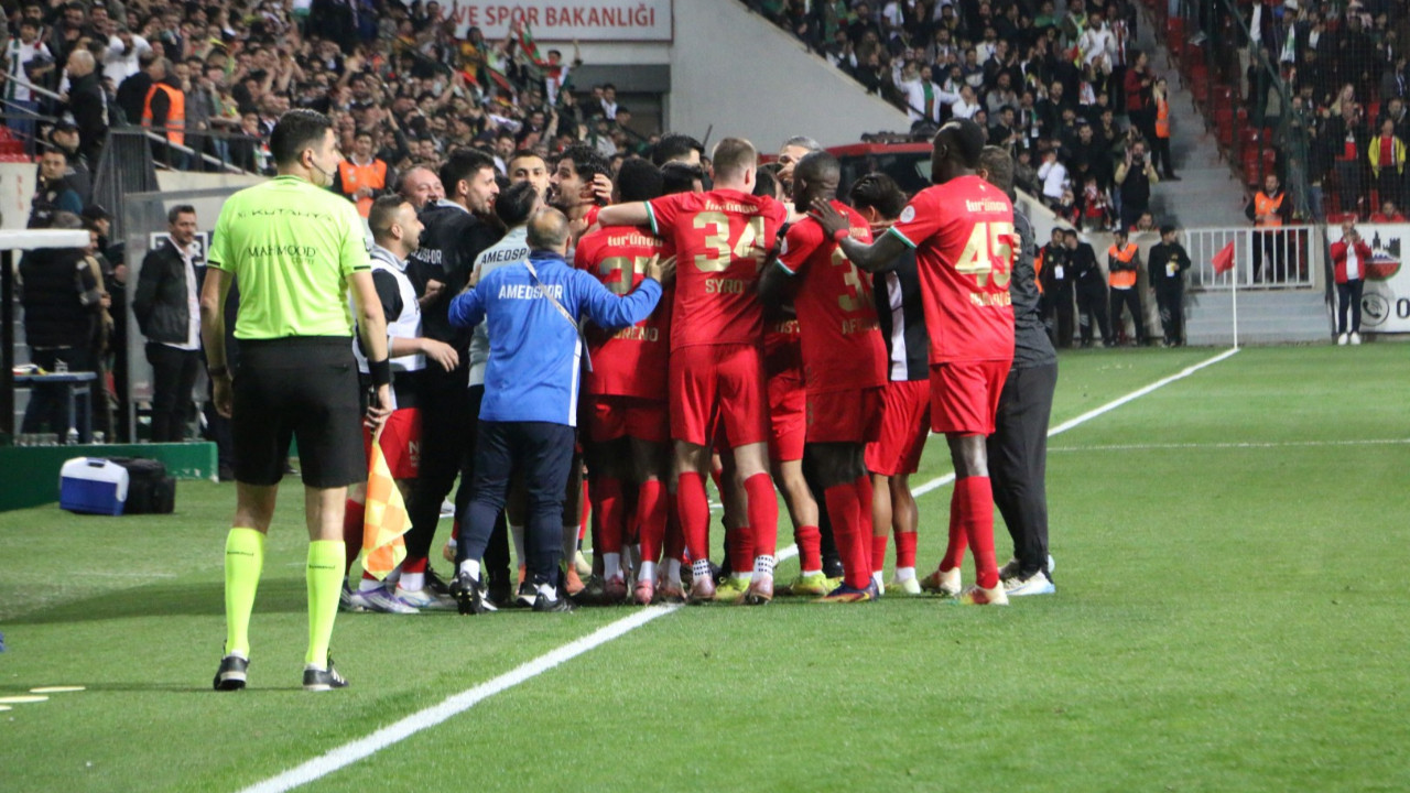 Amedspor evinde Bolu'ya gol yağdırdı: 6-1