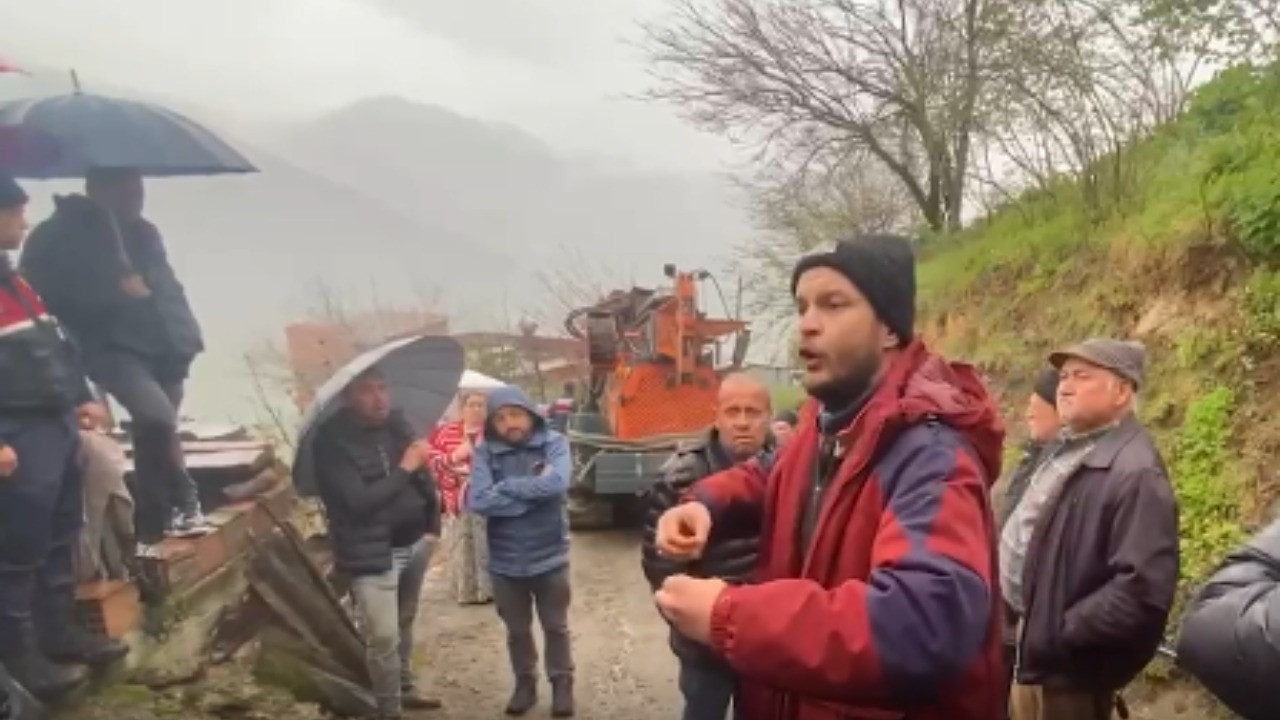 Köylüler, AKP'li vekilin şirketine geçit vermedi