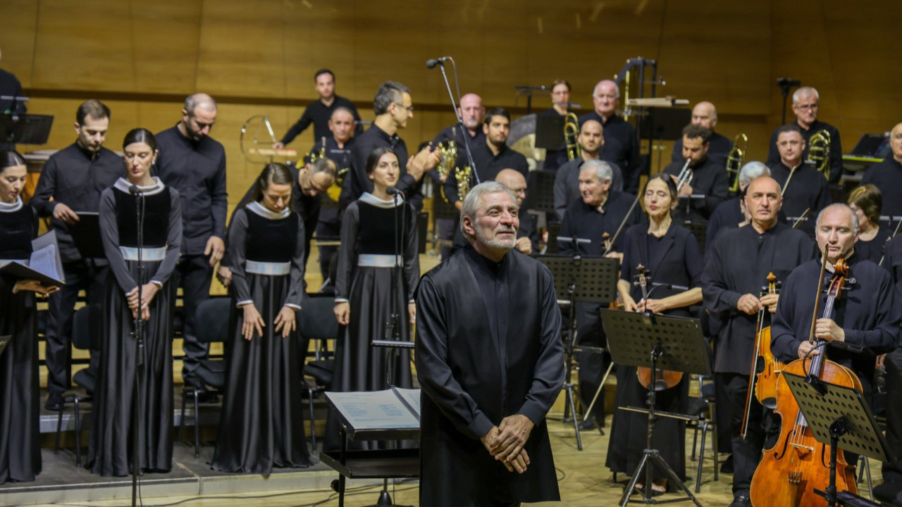 Tiflis Senfoni Orkestrası Ankaralı müzikseverlerle buluştu
