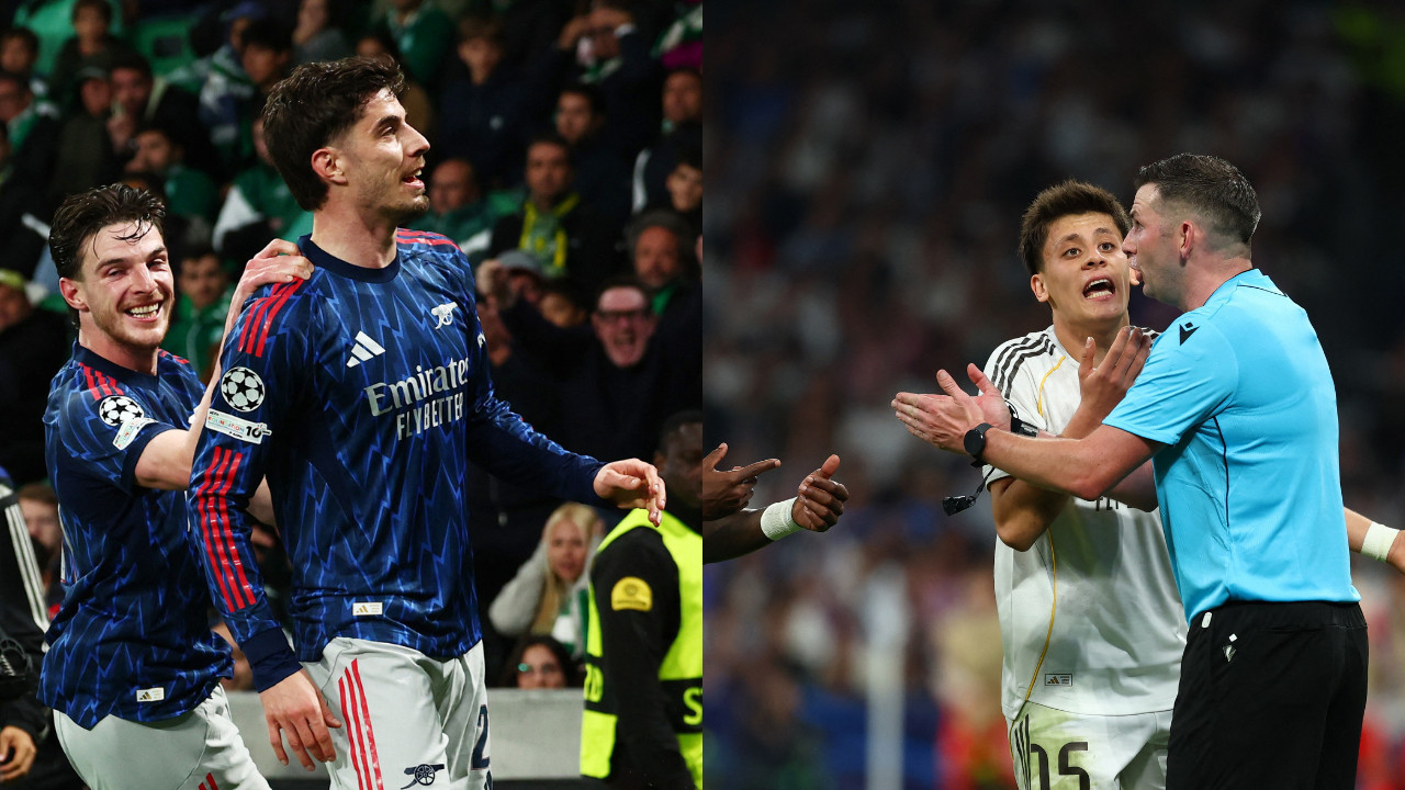 Bayern, Real Madrid'i evinde devirdi, Arsenal uzatmada güldü