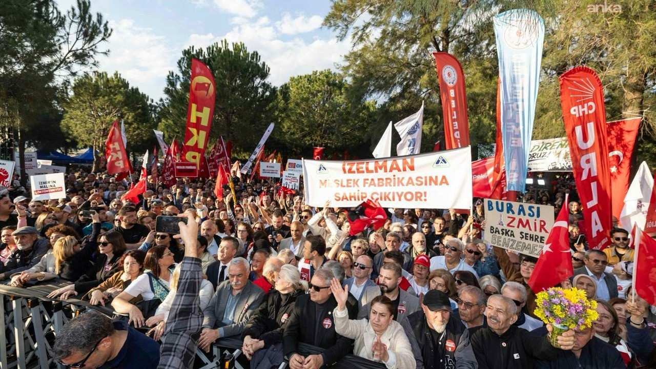 Meslek fabrikası için miting düzenledi