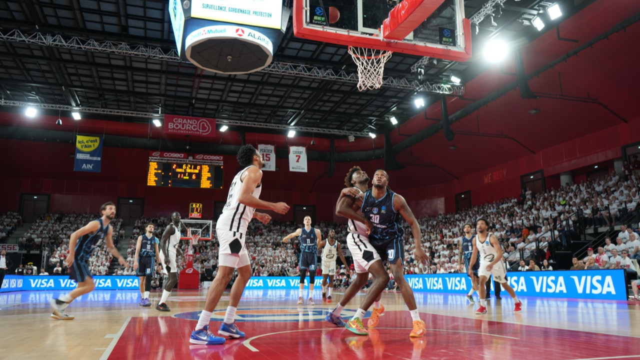 Türk Telekom EuroCup'a veda etti: Beşiktaş'ın finaldeki rakibi JL Bourg oldu