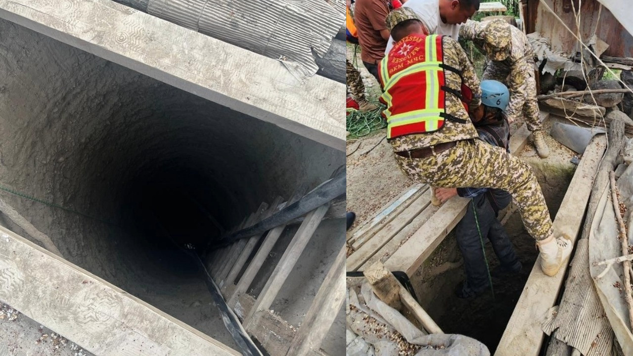 18 metre derinliğindeki kuyuda 16 gün hayatta kaldı