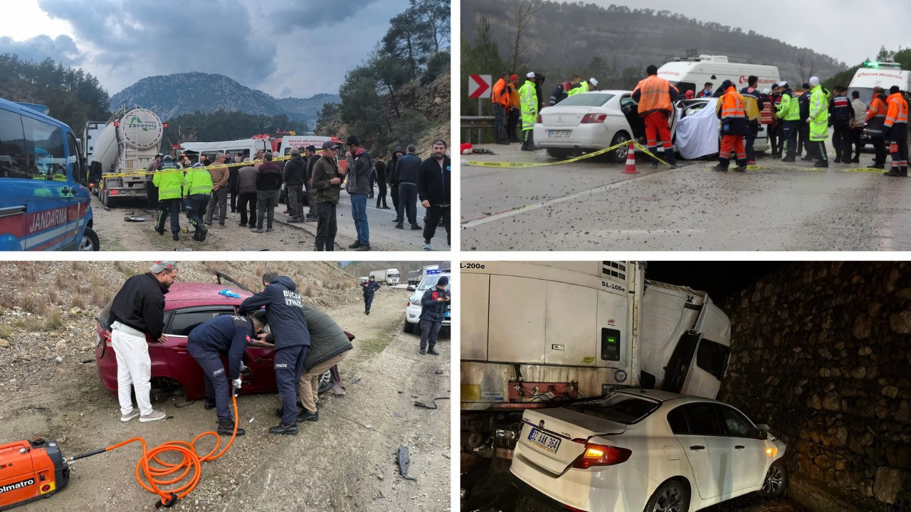 Isparta-Antalya karayolundaki kazalarda son 4 ayda…