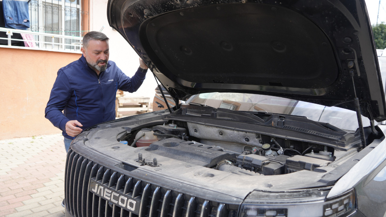 Düğün için aldığı araba kabusu oldu