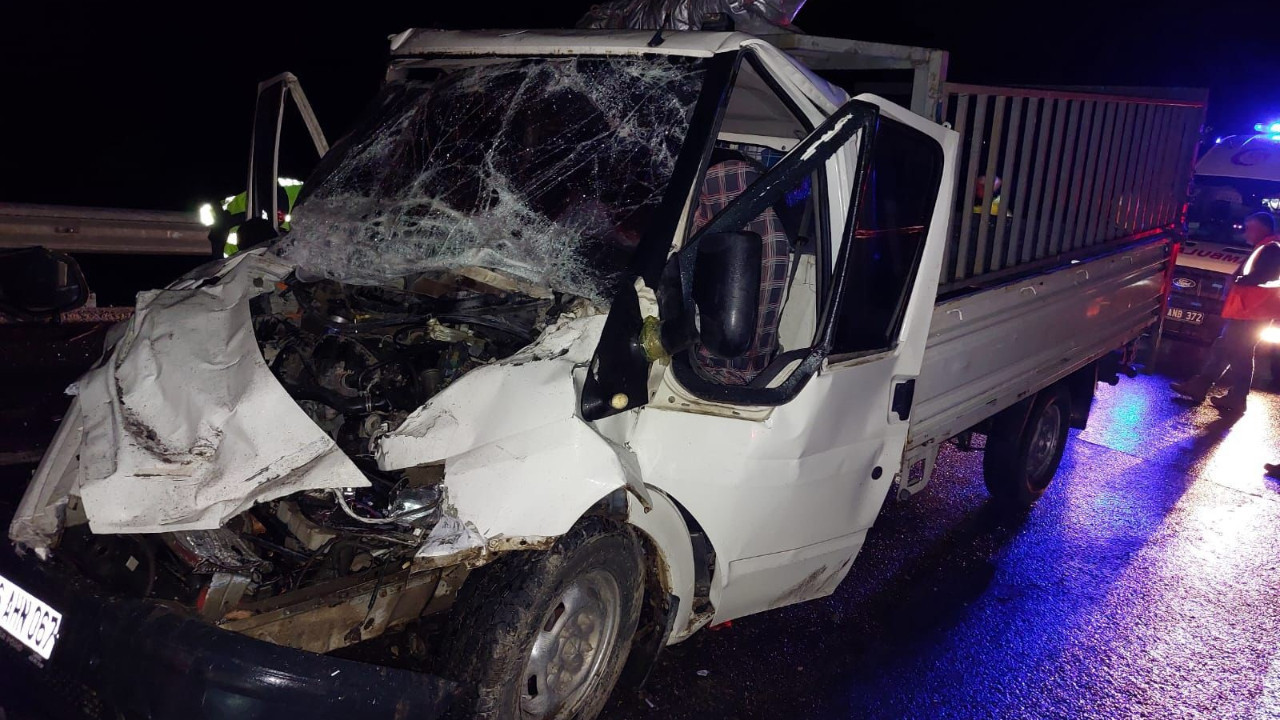 Sağanak faciası: Çok sayıda kaza, 1 ölü