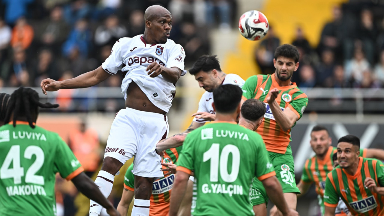 Onuachu yoksa Trabzon da yok! 6 maçlık seri Alanya'da bitti: 1-1