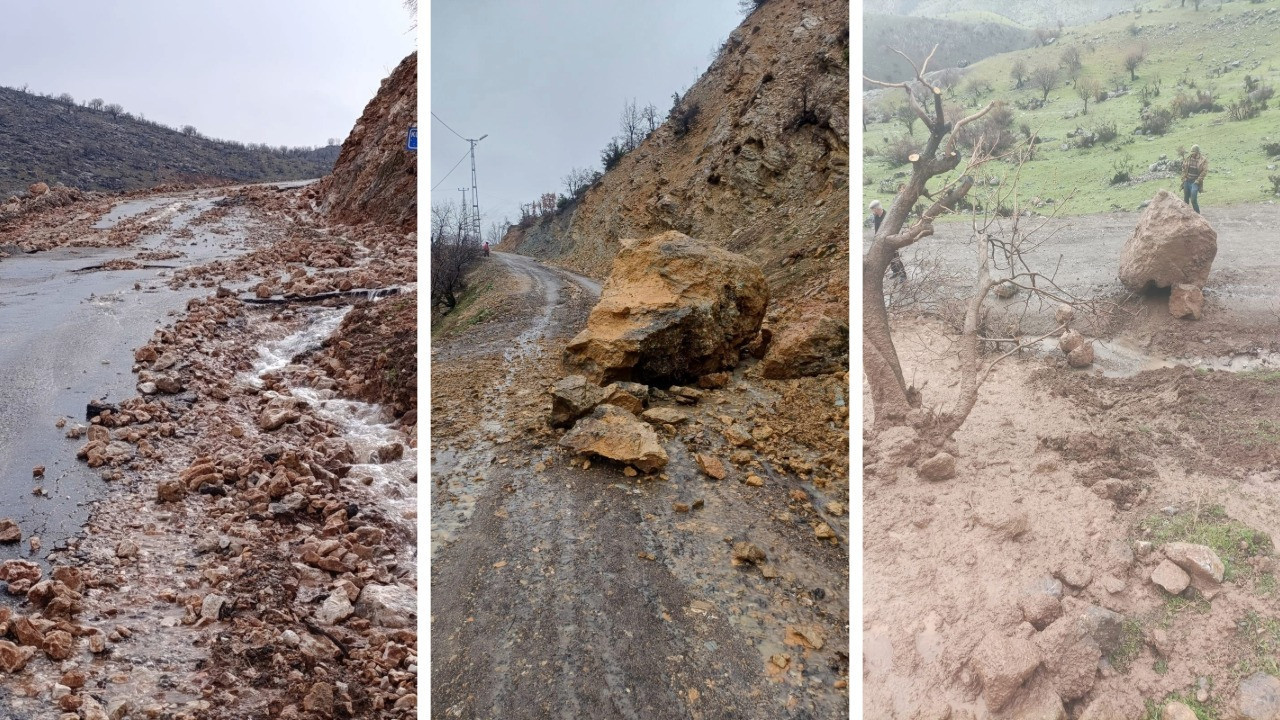 Siirt’te şiddetli yağış hayatı felç etti: Sel ve heyelanlar meydana geldi
