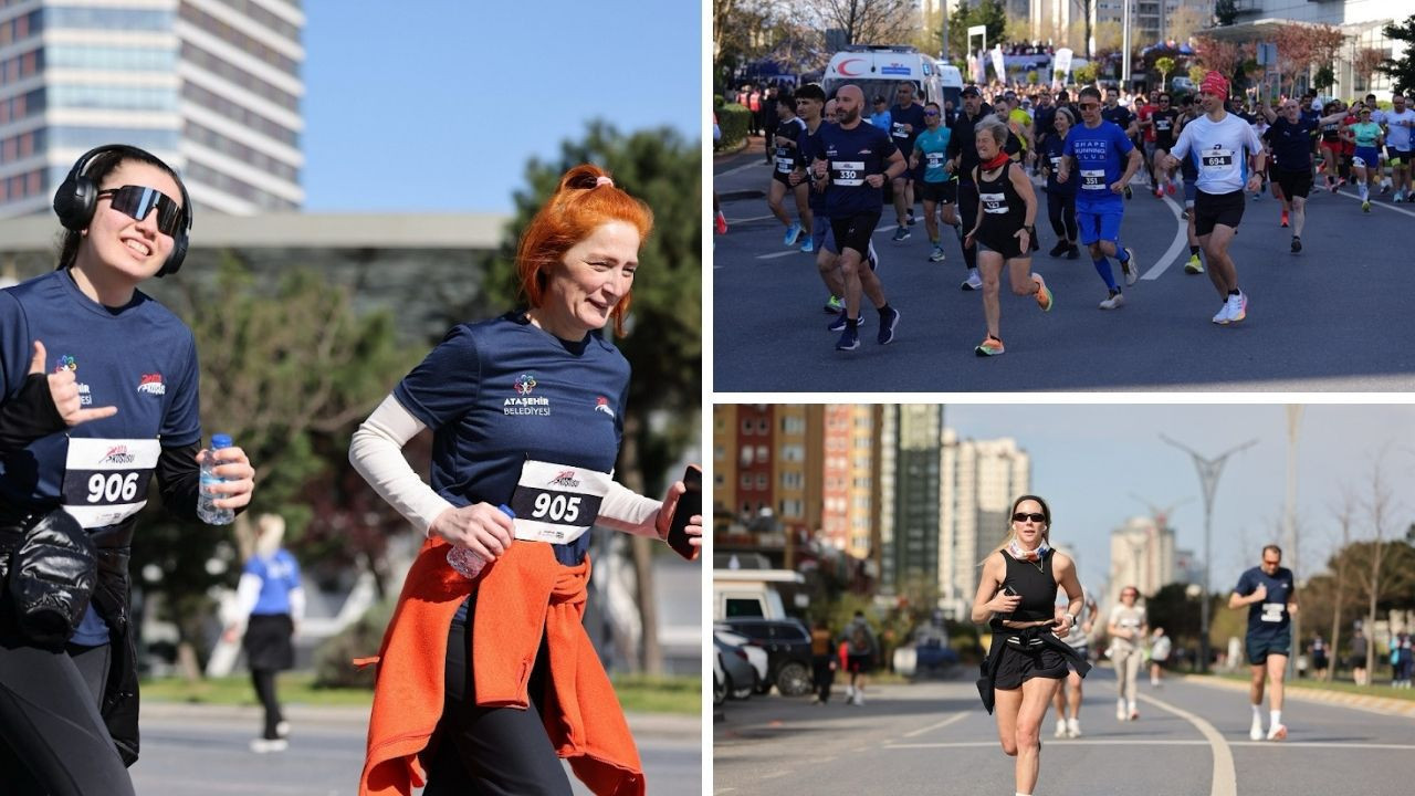 Ataşehir'de 'Ata Koşusu' düzenlendi
