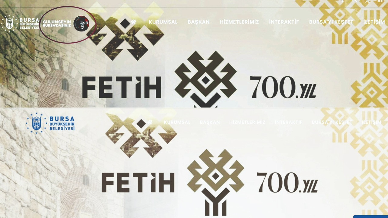 Bursa’ya çöken AKP Atatürk’ü kaldırdı