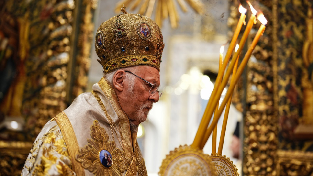 Fener Rum Patrikhanesi'nde Paskalya ayini
