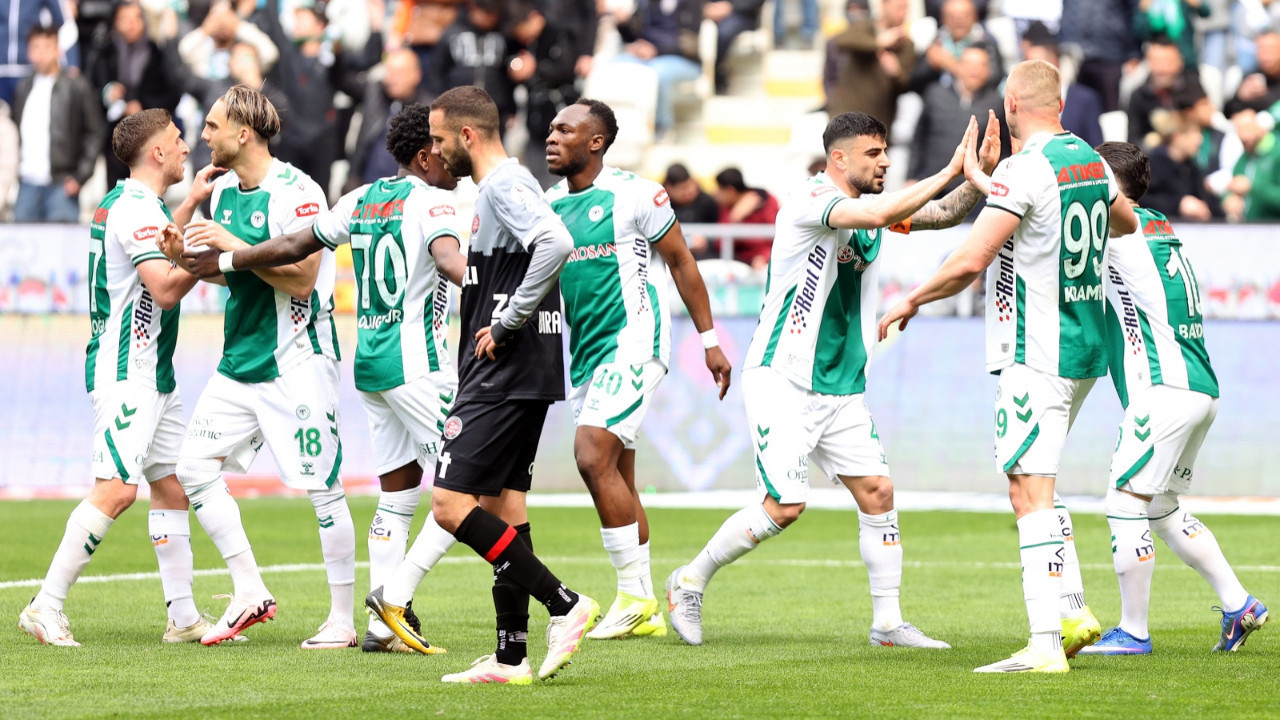 Konyaspor, Karagümrük'ün umutlarını boşa çıkardı: 3-0
