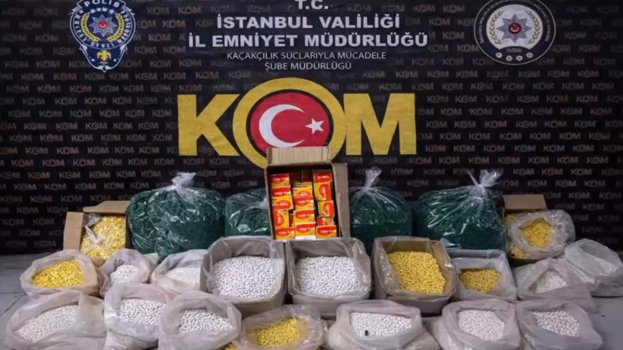 1.5 milyon sahte hap ele geçirildi