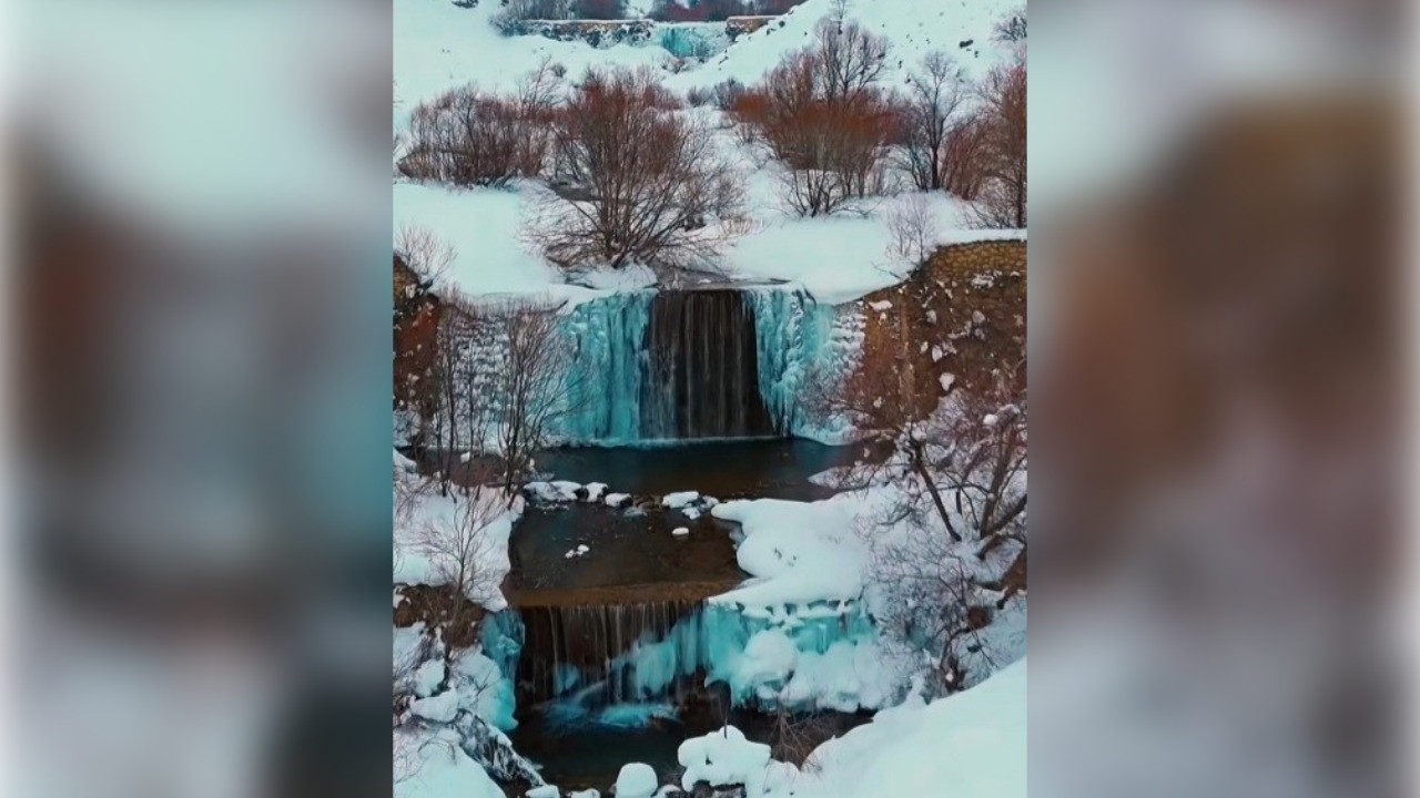 Erzincan’da derelerin buzu çözülüyor, don ve çığ uyarısı yapıldı