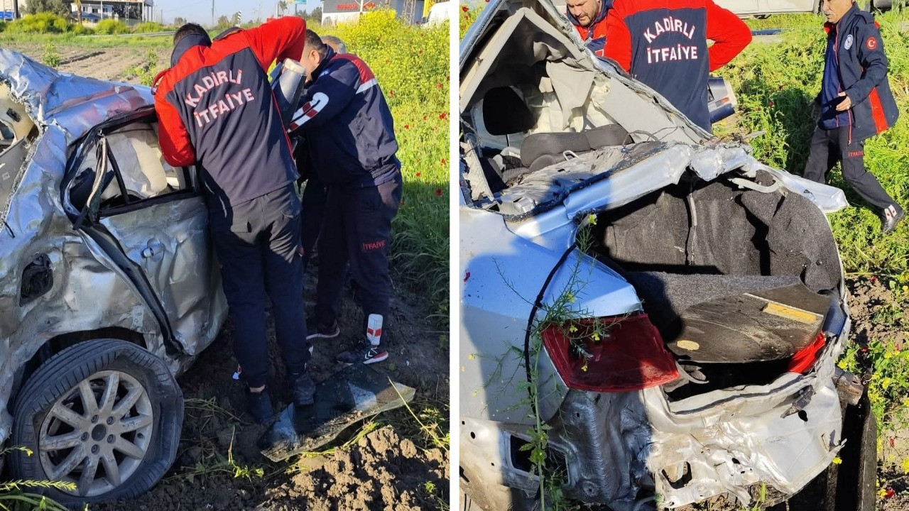 Otomobil tankerle çarpıştı: 1 ölü