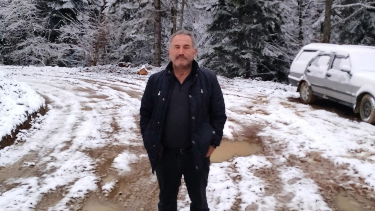 Kestiği ağaç üzerine devrildi: 1 ölü