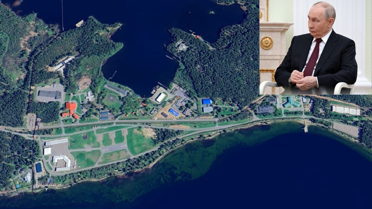 Yarım milyar euroluk hava kalkanı: Putin'in lüks konutu 'kale'ye dönüştü