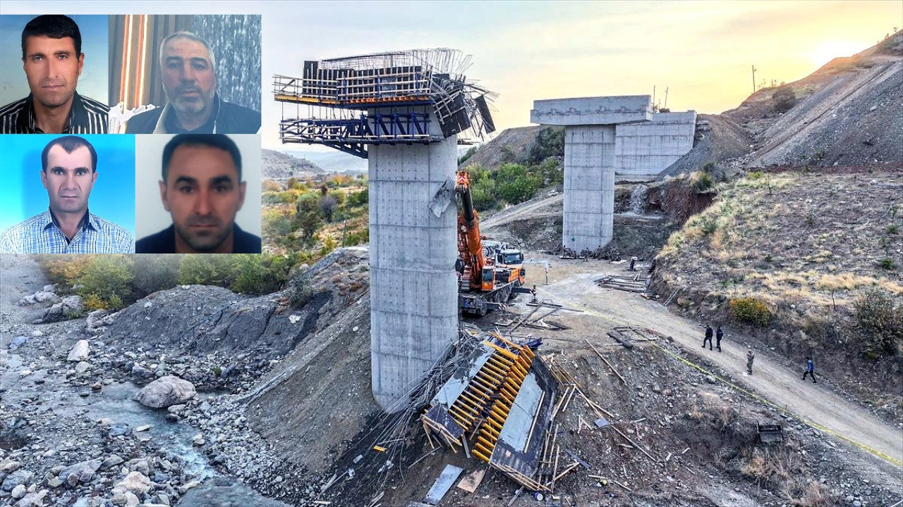 Dört işçi öldüğüyle kaldı