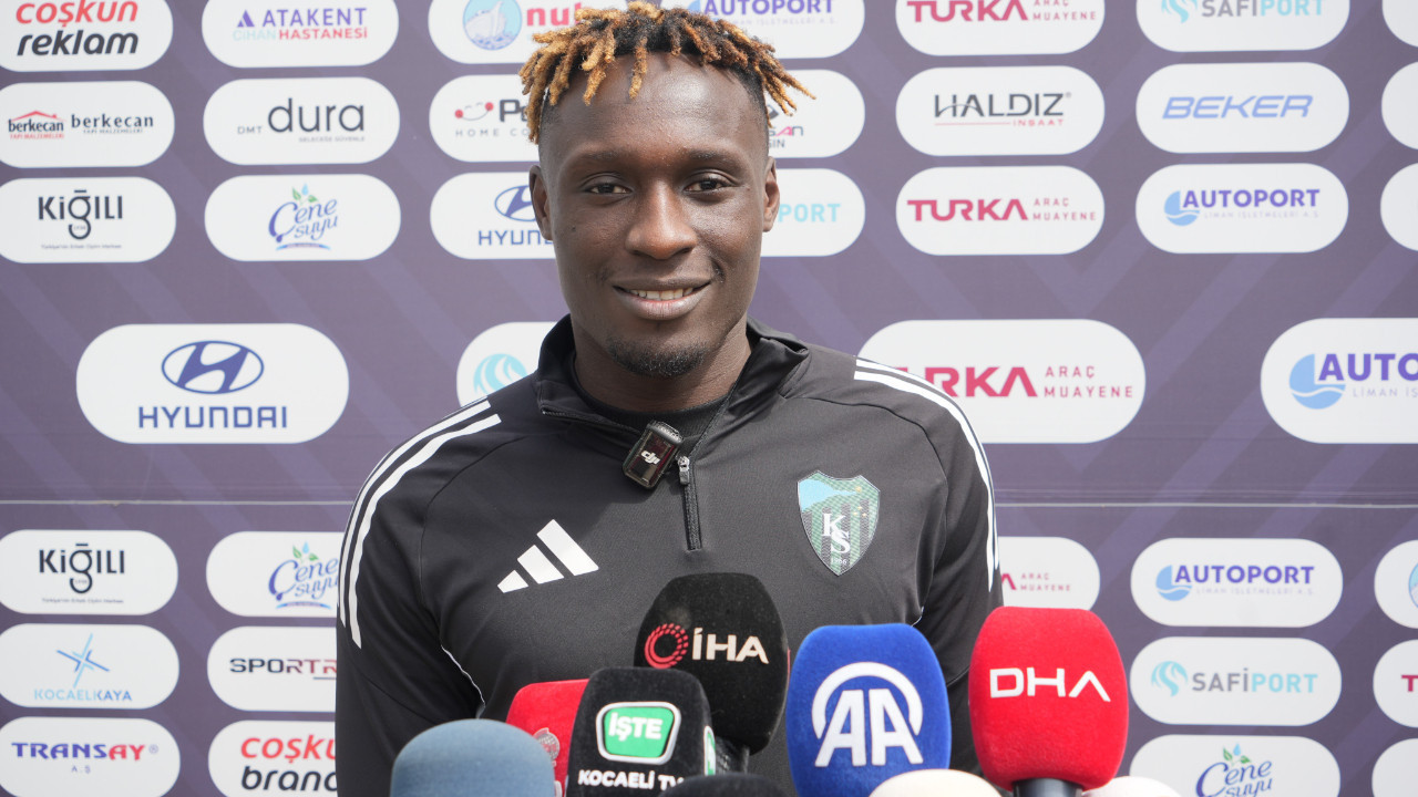 Kocaelisporlu Agyei: O pozisyon gol olsaydı Galatasaray'ı yenerdik