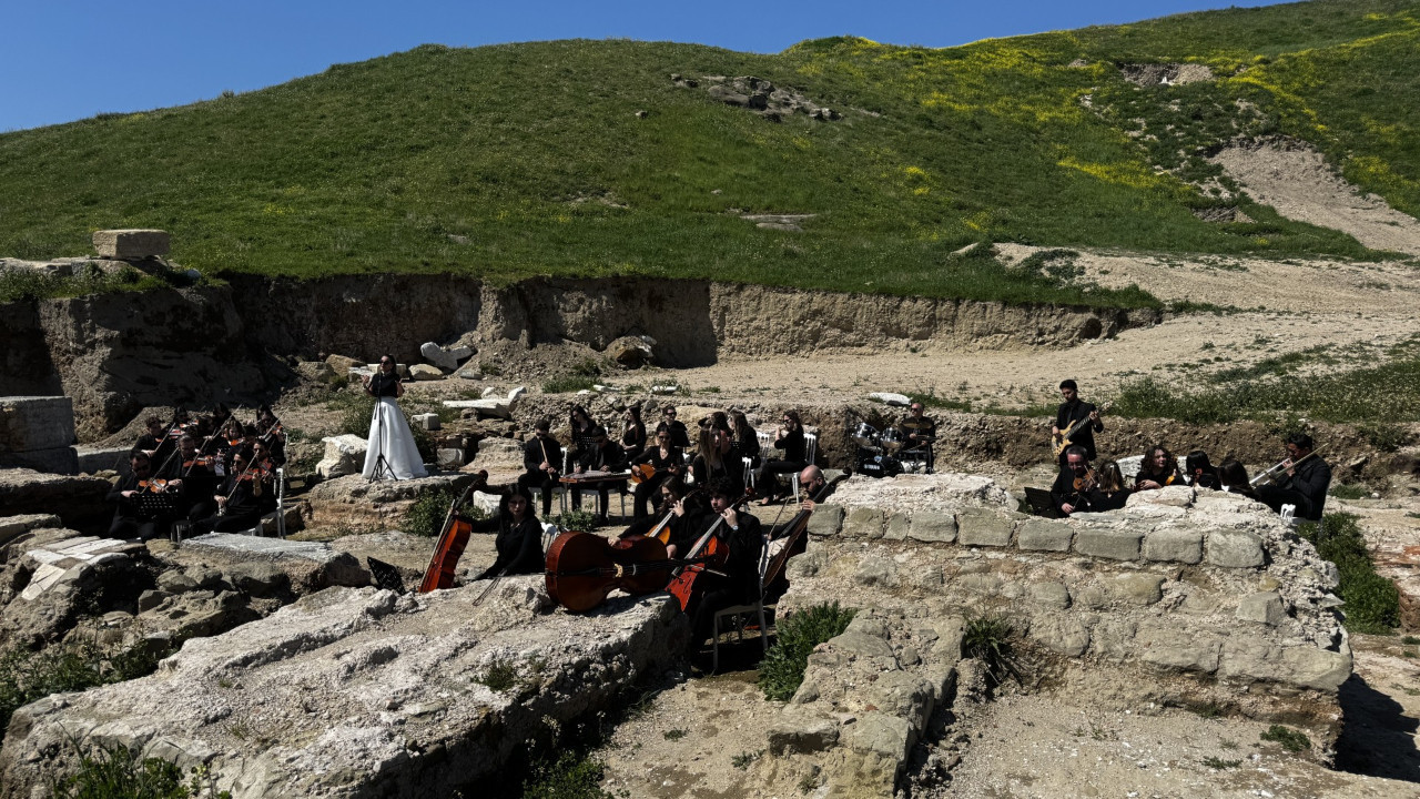 Perinthos Antik Kenti'nde yaklaşık 2 bin yıl sonra müzik yankılandı