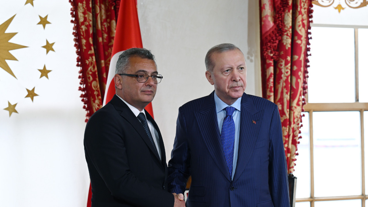 Erdoğan, Erhürman ile görüştü