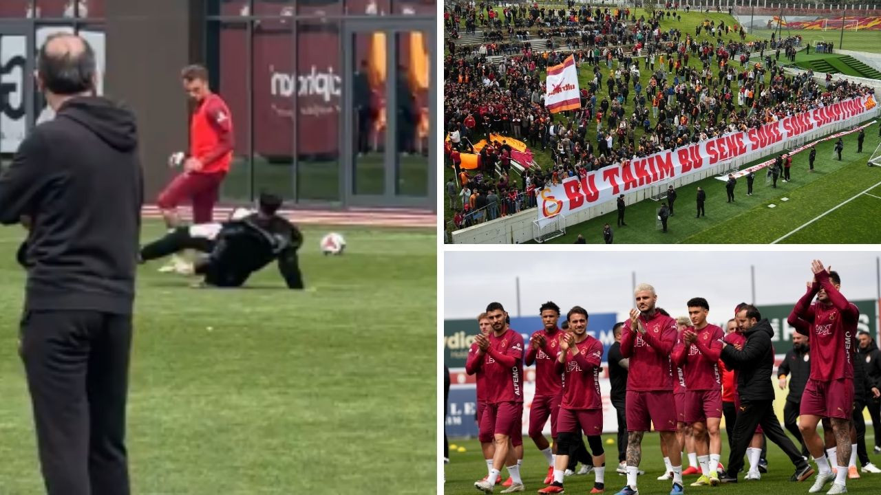 Galatasaray taraftarı Noa Lang'ı sakatlıyordu