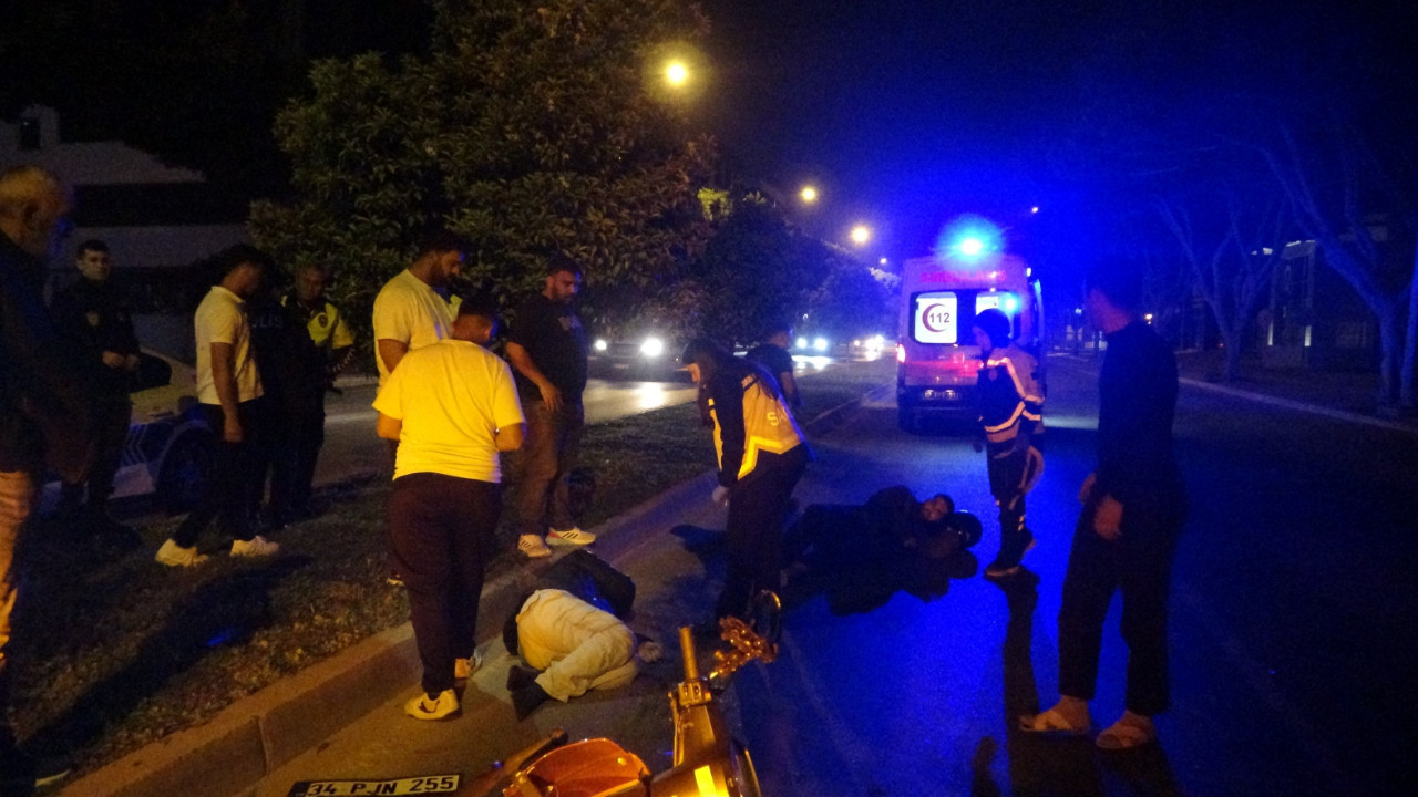 Kazada kendini unutup babasını sordu