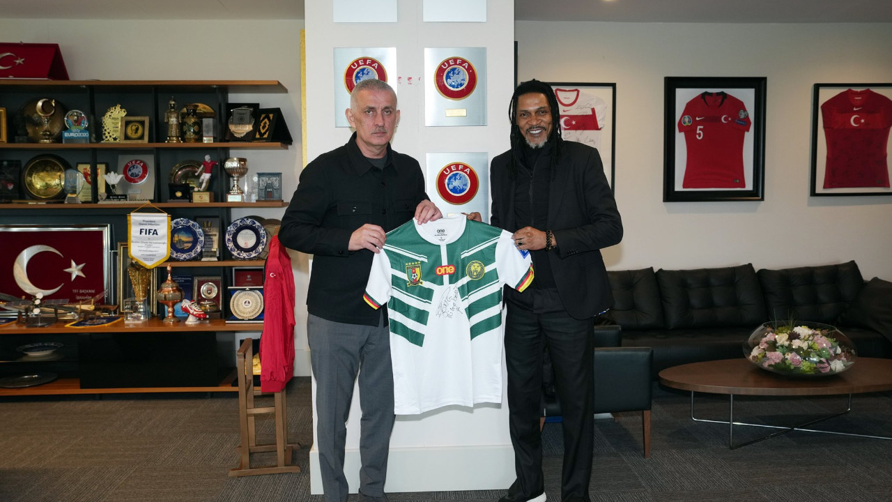 Rigobert Song'tan Hacıosmanoğlu'na ziyaret