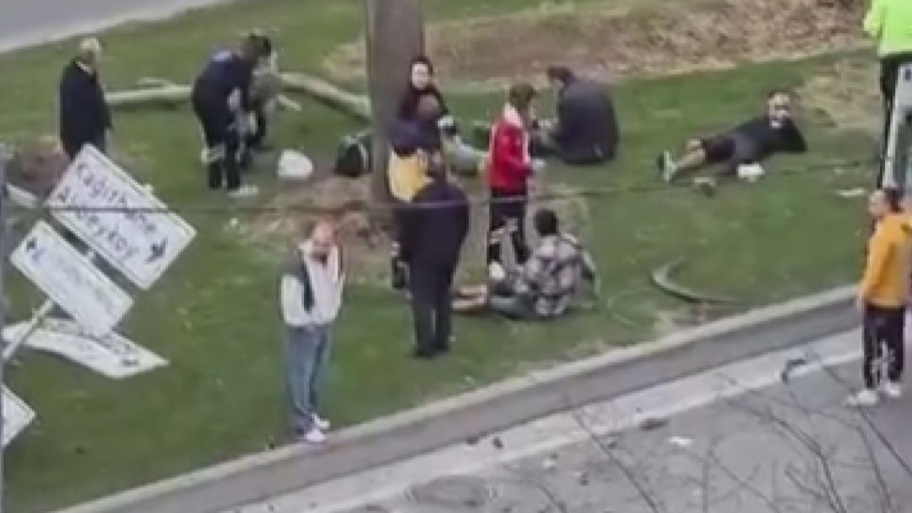 Beyoğlu'nda kaza: Yaralılar var