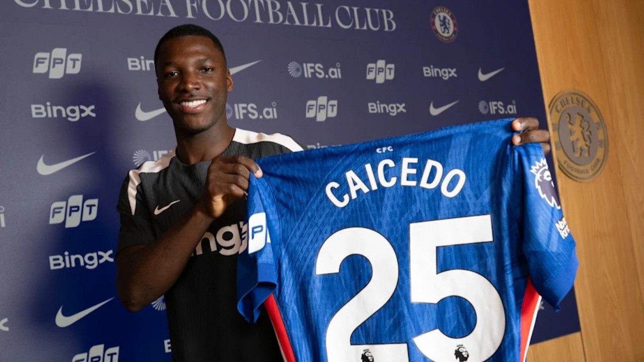 Caicedo, 2033'e kadar Chelsea'de