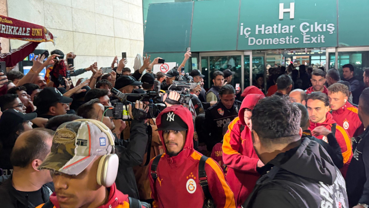 Galatasaray kafilesi Ankara’da