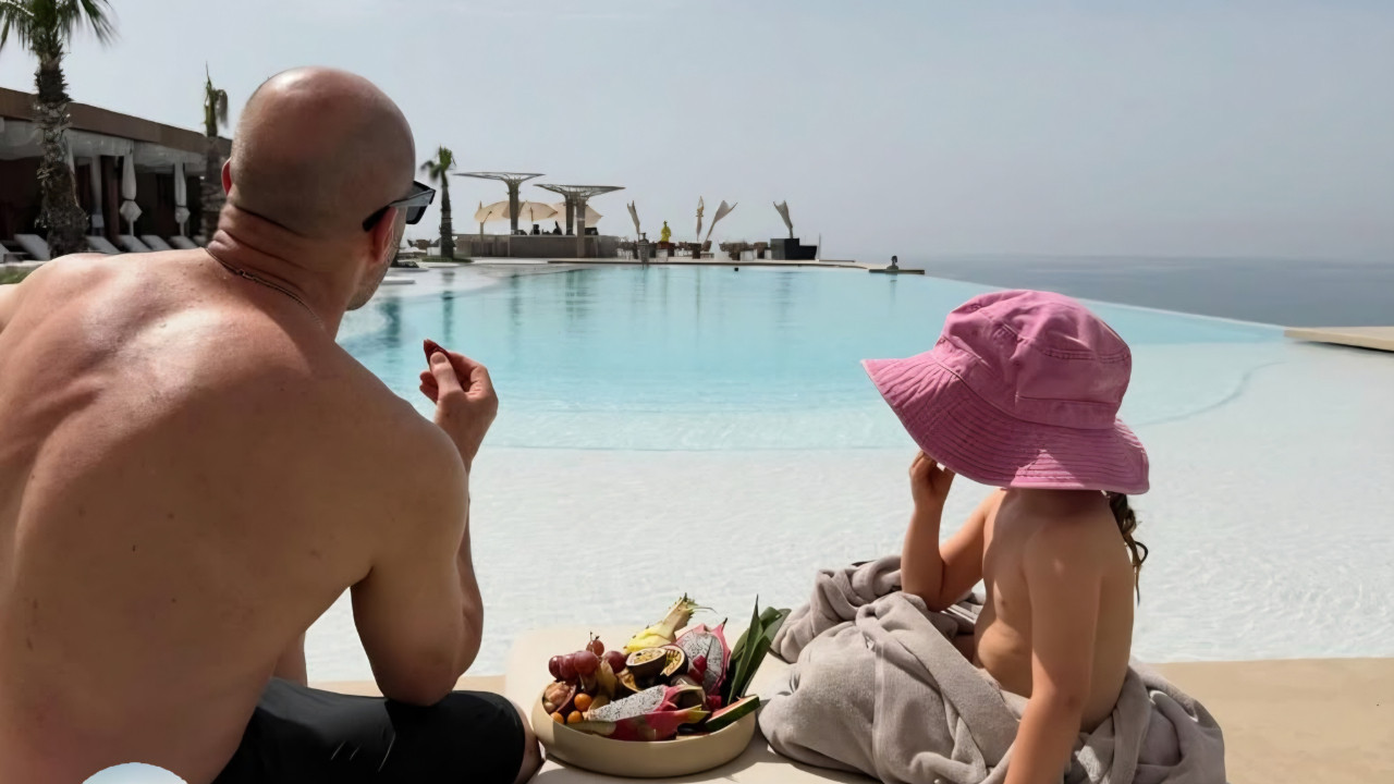 Jason Statham Türkiye’de tatilin tadını çıkarıyor