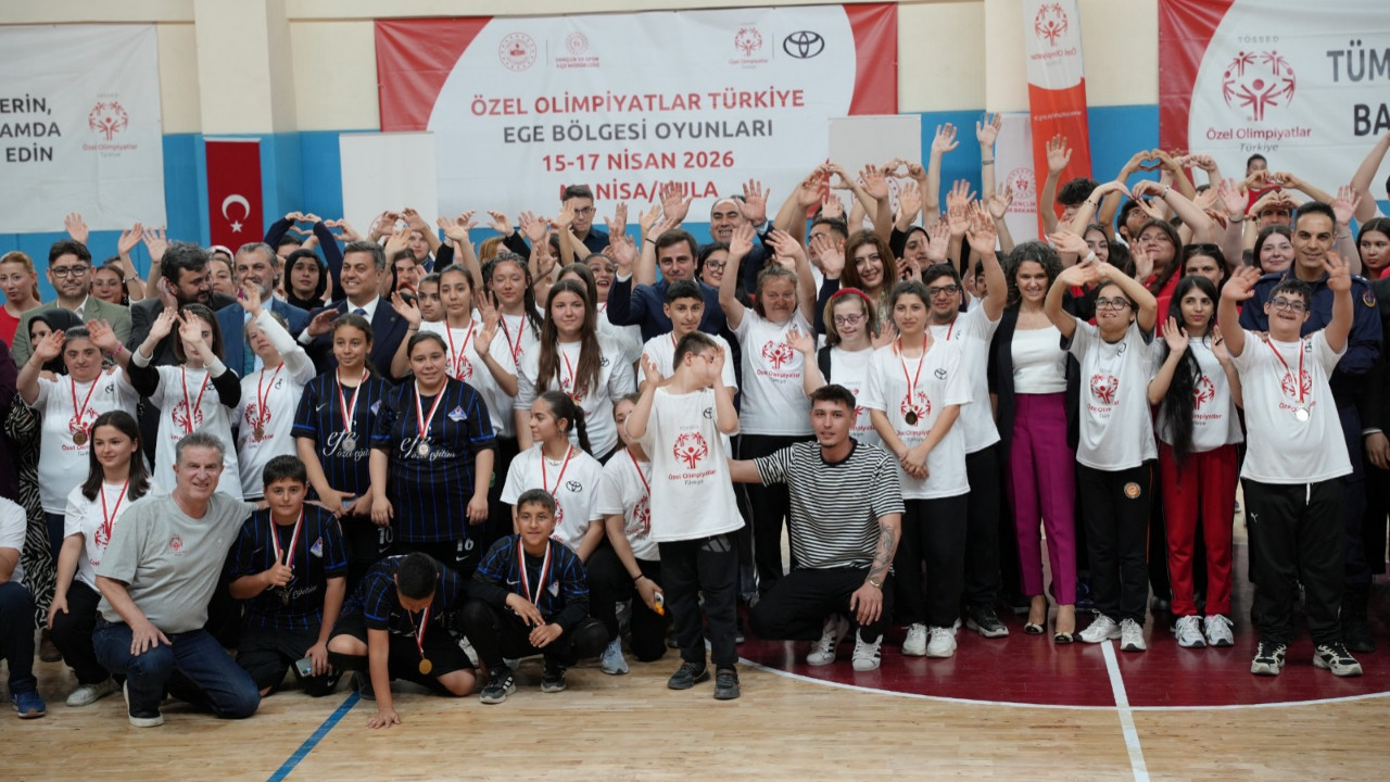 Özel sporcular Kula’da buluştu