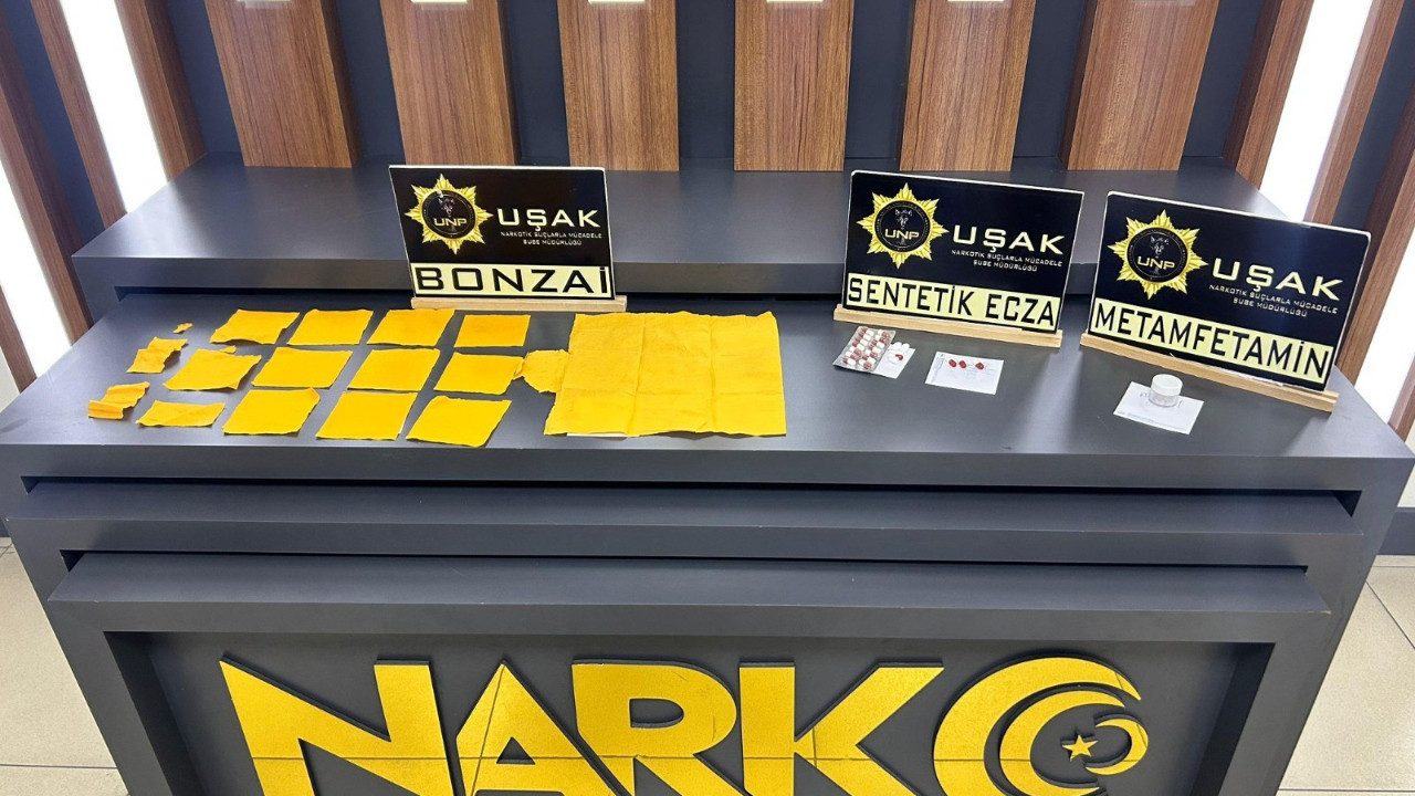 Uşak’ta uyuşturucu operasyonu: 5 tutuklama