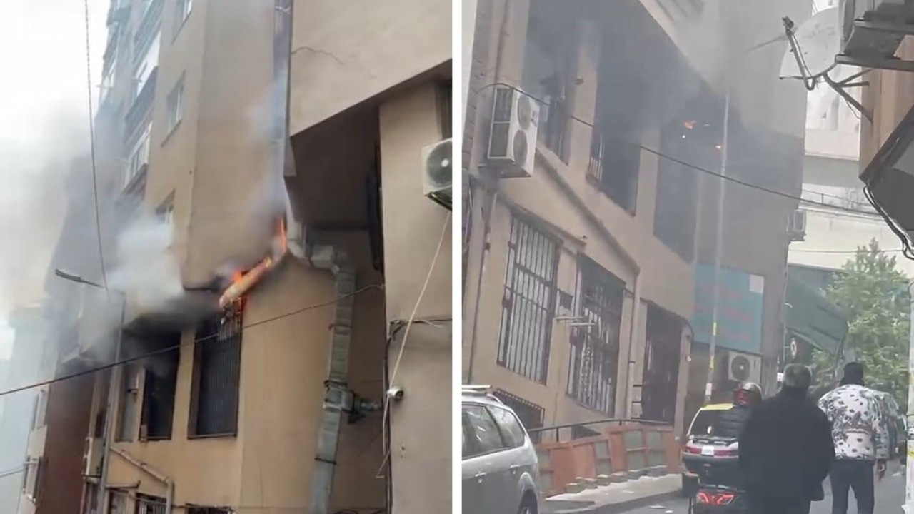 İstanbul’da korkutan yangın: 5 katlı bina duman altında kaldı