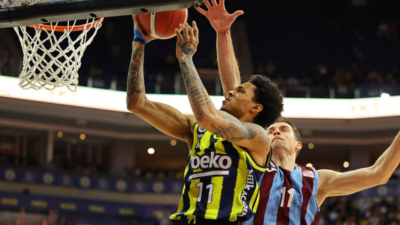 Fenerbahçe Beko, zorlu geçen maçta Trabzon'u devirdi: 93-90