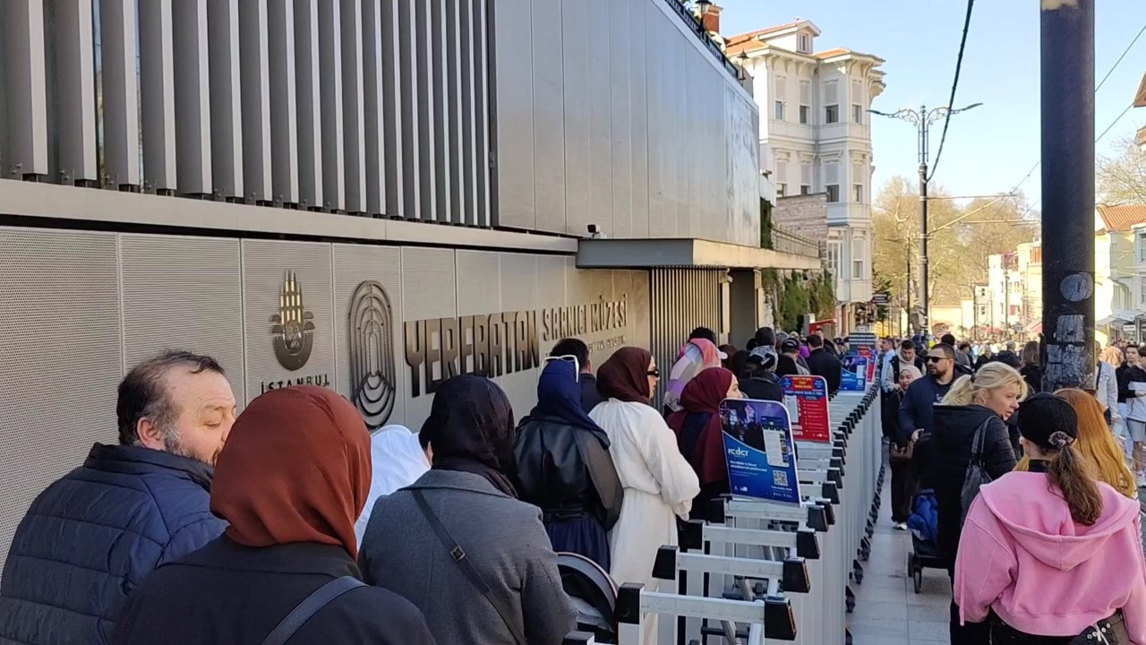 Yerebatan Sarnıcı’nda 1 TL yoğunluğu