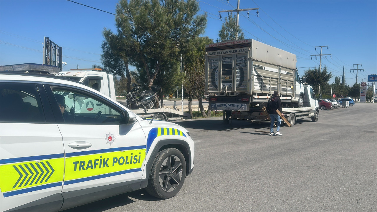 Eski plakasını kamyonetine taktı, 140 bin lira ceza yedi