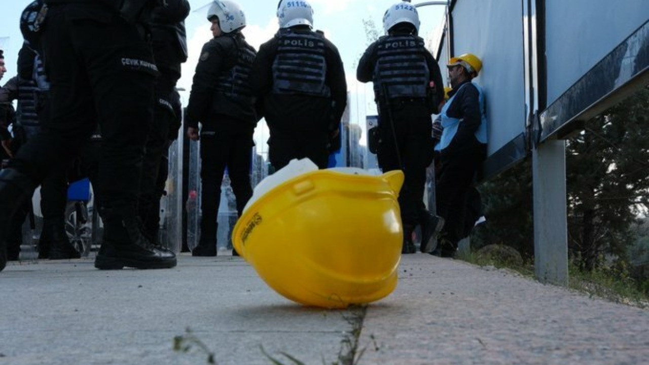 Açlık grevine başlamışlardı: 110 madenci gözaltına alındı