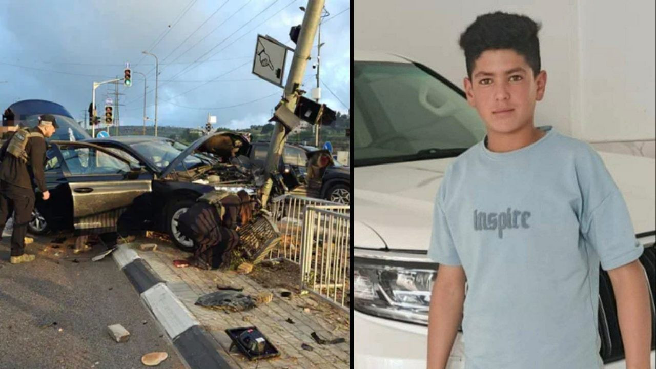 Bakanın resmi aracı Filistinli çocuğu ezdi